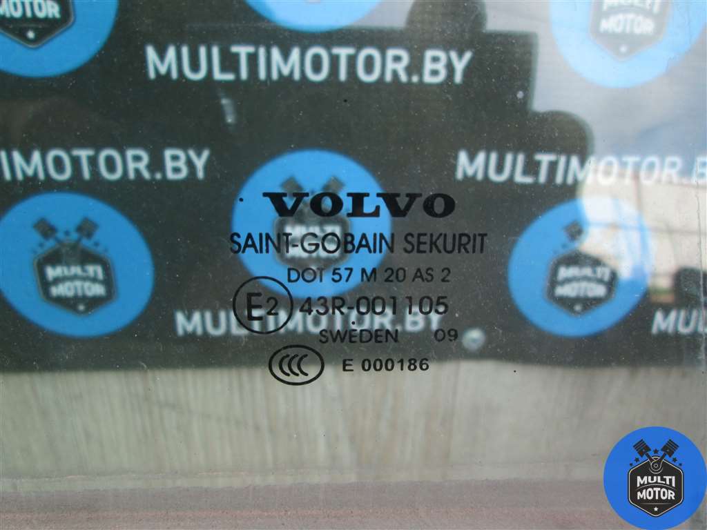 Стекло двери задней правой к Volvo XC60, 2010, купить | DT-00035495. Фото #2